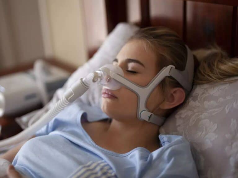 Continuous positive airway pressure (CPAP Machine)