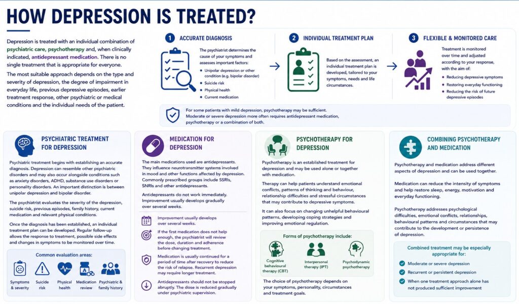 How Depression Is Treated?