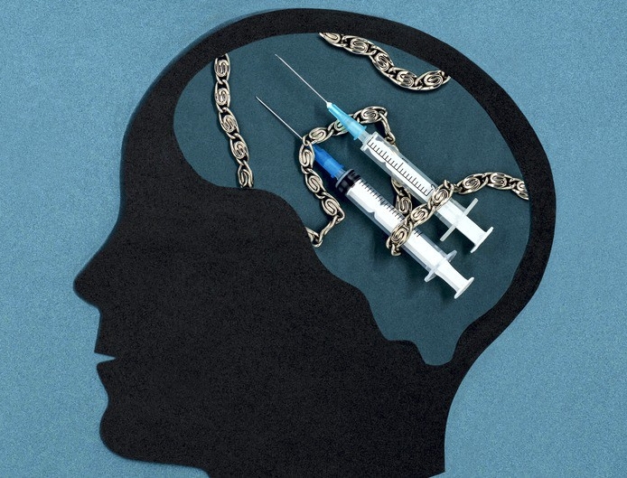 Thought insertion is the belief that one's thoughts are made by someone else. Treatment of psychoses