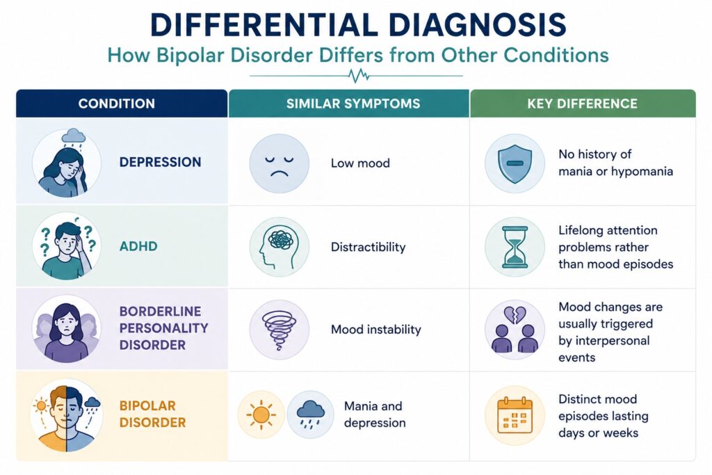 iconography about differential diagnoses 