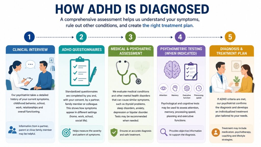 How ADHD is diagnosed