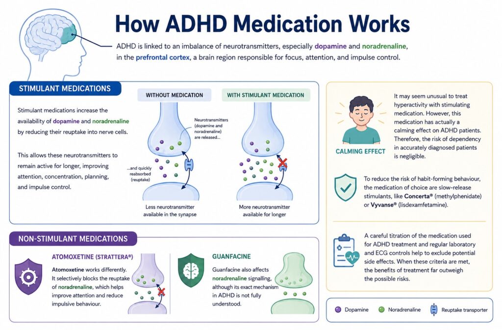 graphic: How ADHD Medication Works
