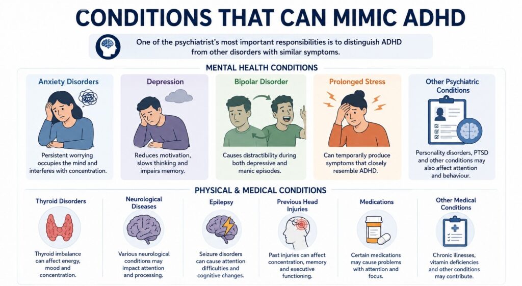 Conditions That Can Mimic ADHD