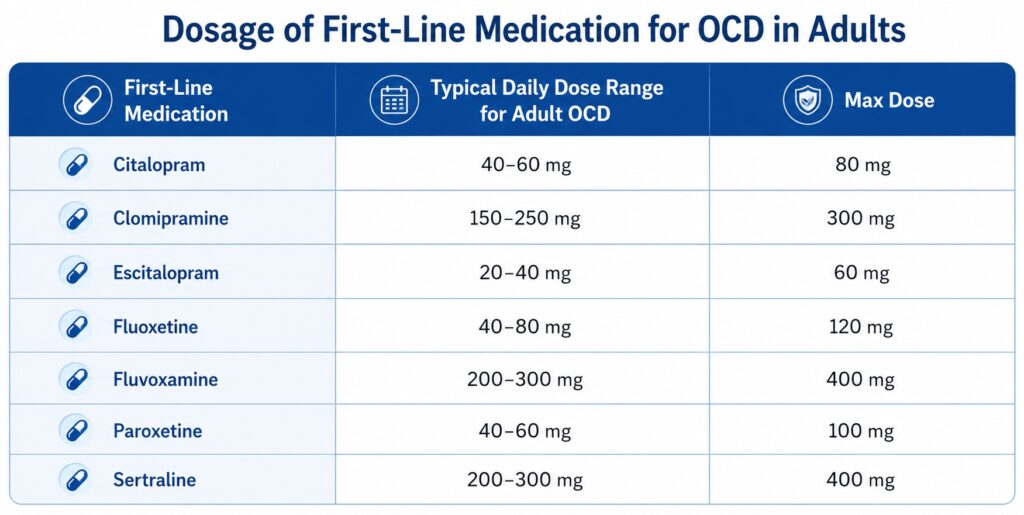 What Dose of an SSRI Is Needed for OCD?