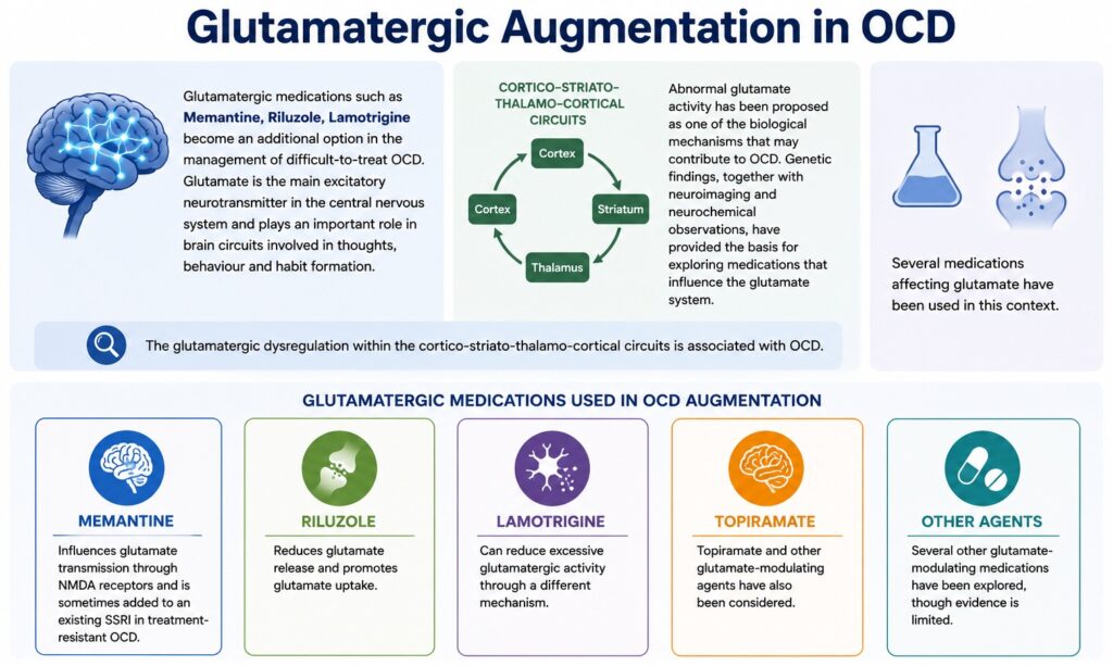 Glutamatergic Augmentation in OCD